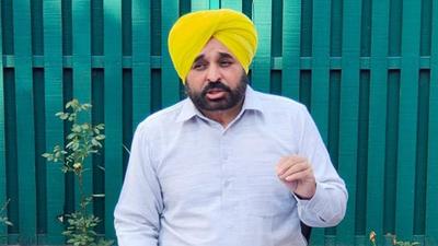 Punjab AAP president Bhagwant Mann has said that the state’s residents needed freedon former CM Capt Amarinder Singh. (HT File)