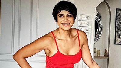 Mandira Bedi starts morning with Surya Namaskar, says it is going to be a good day: Watch Mandira Bedi starts morning with Surya Namaskar, says it is going to be a good day: Watch