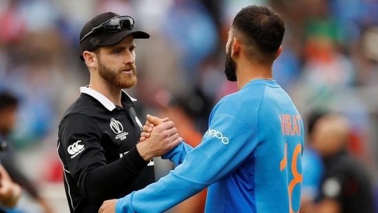 File photo of Kane Williamson and Virat Kohli from ICC 2019 World Cup (Reuters)
