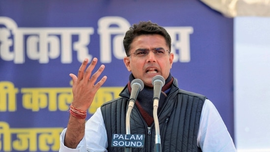 Senior Congress leader Sachin Pilot&nbsp;(File Photo / PTI)