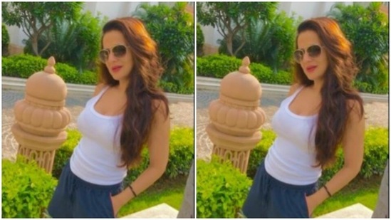 Ameesha Patel’s animal workout flow is our midweek fitness inspo(Instagram/@ameeshapatel9)