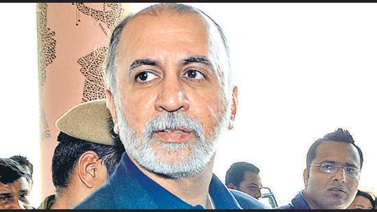 Former Teheka editor Tarun Tejpal was acquitted on May 21 this year by a Goa court of charges of rape and sexual harassment filed against him by a colleague (HT file photo/Vipin Kumar)
