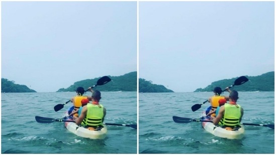 “Adventure takes you out of your comfort zone, pushing you to your personal limits, makes you lean on your companions for support and bonds you together forever,” Gul wrapped her post and urged her Instagram family to take up adventures, whenever possible.(Instagram/@gulpanag)