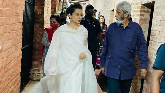 kangana 3 1635328223913 1635328224094 In her Instagram post, Kangana said she was ‘shaken to the core’ on seeing the cell and learning about Veer Savarkar.