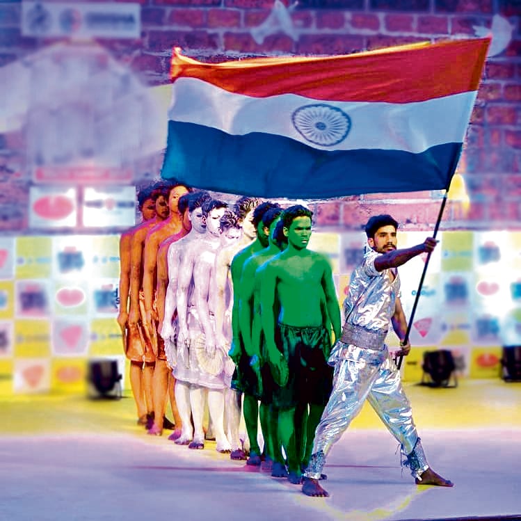 The group at one of their performances.
