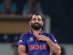 India's Mohammed Shami.(AP) India's Mohammed Shami.(AP)