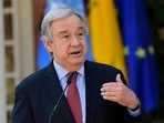United Nations Secretary-general Antonio Guterres (File Photo / AFP) United Nations Secretary-general Antonio Guterres (File Photo / AFP)