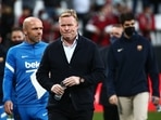 Barcelona coach Ronald Koeman