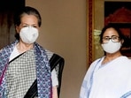 Referring to the Bengal chief minister’s proposal during a meeting of opposition parties on August 20 this year for a joint steering committee, the editorial said there has been no progress on that matter since then. In picture - Congress president Sonia Gandhi and West Bengal CM Mamata Banerjee.(File Photo) Referring to the Bengal chief minister’s proposal during a meeting of opposition parties on August 20 this year for a joint steering committee, the editorial said there has been no progress on that matter since then. In picture - Congress president Sonia Gandhi and West Bengal CM Mamata Banerjee.(File Photo)