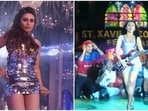 Rani Mukerji in Tattoo Waaliye and 23 years ago in Koi Mil Gaya from Kuch Kuch Hota Hai. Rani Mukerji in Tattoo Waaliye and 23 years ago in Koi Mil Gaya from Kuch Kuch Hota Hai.