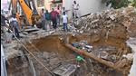 Two of the road cave-in incidents have been reported outside the old residence of Ludhiana mayor Balkar Sandhu. (Gurpreet Singh/HT) Two of the road cave-in incidents have been reported outside the old residence of Ludhiana mayor Balkar Sandhu. (Gurpreet Singh/HT)