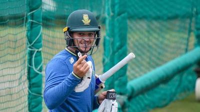 In a statement released by Cricket South Africa Thursday, 28-year-old de Kock has apologised for his actions and said that he will take the knee for the remainder of the tournament to show solidarity for the Black Lives Matter movement. (PTI)