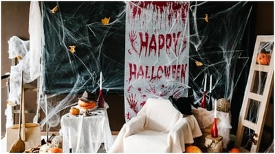 However, now Halloween is mostly celebrated for the creative costumes and the amazing candies that are stocked up by children. Another way of looking forward to Halloween is to give your home the look that you always thought of – being creative and going the extra mile to give the spooky vibe to every corner of the house. Why not start with a few white sheets to cover the furniture, and white Halloween in red paint on a white sheet to make it look like dripping blood. (https://unsplash.com/) However, now Halloween is mostly celebrated for the creative costumes and the amazing candies that are stocked up by children. Another way of looking forward to Halloween is to give your home the look that you always thought of – being creative and going the extra mile to give the spooky vibe to every corner of the house. Why not start with a few white sheets to cover the furniture, and white Halloween in red paint on a white sheet to make it look like dripping blood. (https://unsplash.com/)