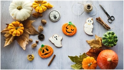 You can go crazy creative over foods as well. In fact, one of the most important ways of celebrating Halloween is through the usage of pumpkins. Why not dress your cookies to give the ghastly vibe and put colourful pumpkins around and have a spooky chat with your friends around it. (https://unsplash.com/) You can go crazy creative over foods as well. In fact, one of the most important ways of celebrating Halloween is through the usage of pumpkins. Why not dress your cookies to give the ghastly vibe and put colourful pumpkins around and have a spooky chat with your friends around it. (https://unsplash.com/)