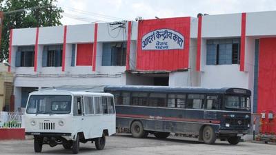Beur Central Jail in Patna. (HT PHOTO)