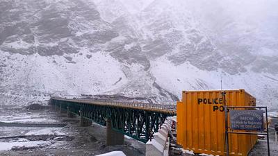 BRO commander Col Umashankar said they had pressed men and machinery into the restoration work and the Manali-Leh highway was opened on Thursday for specific traffic. (Image for representational purpose) BRO commander Col Umashankar said they had pressed men and machinery into the restoration work and the Manali-Leh highway was opened on Thursday for specific traffic. (Image for representational purpose)