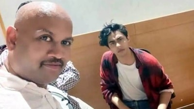 Kiran Gosavi is considered NCB's ‘independent witness’ in the drugs case involving Aryan Khan (File Photo) Kiran Gosavi is considered NCB's ‘independent witness’ in the drugs case involving Aryan Khan (File Photo)