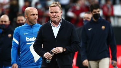 Barcelona coach Ronald Koeman (REUTERS)