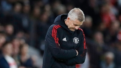 Manchester United manager Ole Gunnar Solskjaer. (REUTERS)