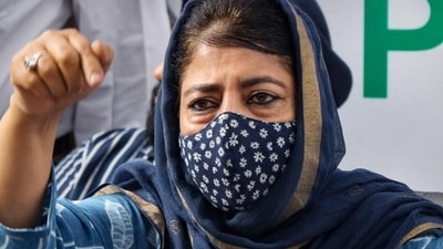PDP president Mehbooba Mufti (PTI file photo)
