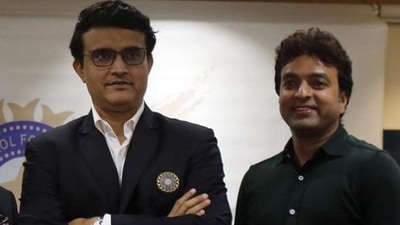 BCCI president Sourav Ganguly,Treasurer Arun Dhumal (AP) BCCI president Sourav Ganguly,Treasurer Arun Dhumal (AP)
