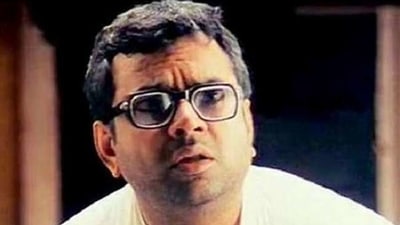 Paresh Rawal in a still from Hera Pheri. Paresh Rawal in a still from Hera Pheri.