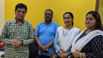 BJP leader Kirit Somaiya met Sameer Wankhede's family members on Thursday. BJP leader Kirit Somaiya met Sameer Wankhede's family members on Thursday. 