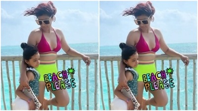 Tahira and Varushka are “soulmates forever,” like Tahira had mentioned before. Here’s a picture that aptly captured the amount of fun the mother-daughter duo is having. (Instagram/@tahirakashyap) Tahira and Varushka are “soulmates forever,” like Tahira had mentioned before. Here’s a picture that aptly captured the amount of fun the mother-daughter duo is having. (Instagram/@tahirakashyap)