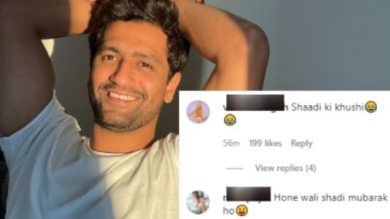 Vicky Kaushal posts a picture on social media, fans trolls him with wedding questions(Instagram)