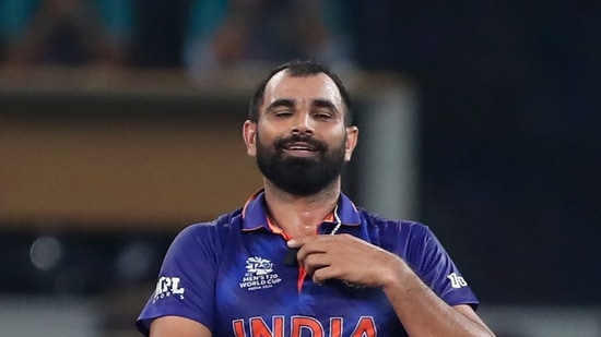 India's Mohammed Shami.(AP) India's Mohammed Shami.(AP)