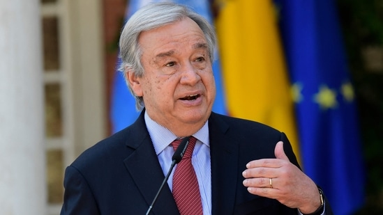 United Nations Secretary-general Antonio Guterres (File Photo / AFP) United Nations Secretary-general Antonio Guterres (File Photo / AFP)