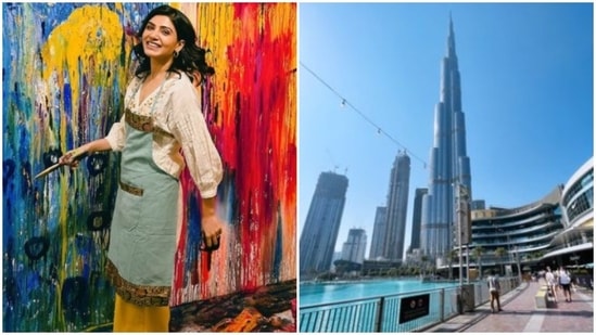 Samantha Ruth Prabhu took a trip to Dubai.
