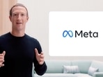 Facebook CEO Mark Zuckerberg speaks during a live-streamed virtual and augmented reality conference to announce the rebrand of Facebook as Meta.&nbsp;