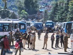 The stakes are high for Himachal Pradesh chief minister Jai Ram Thakur as bypolls for Mandi Lok Sabha and three assembly seats (PTI) The stakes are high for Himachal Pradesh chief minister Jai Ram Thakur as bypolls for Mandi Lok Sabha and three assembly seats (PTI)