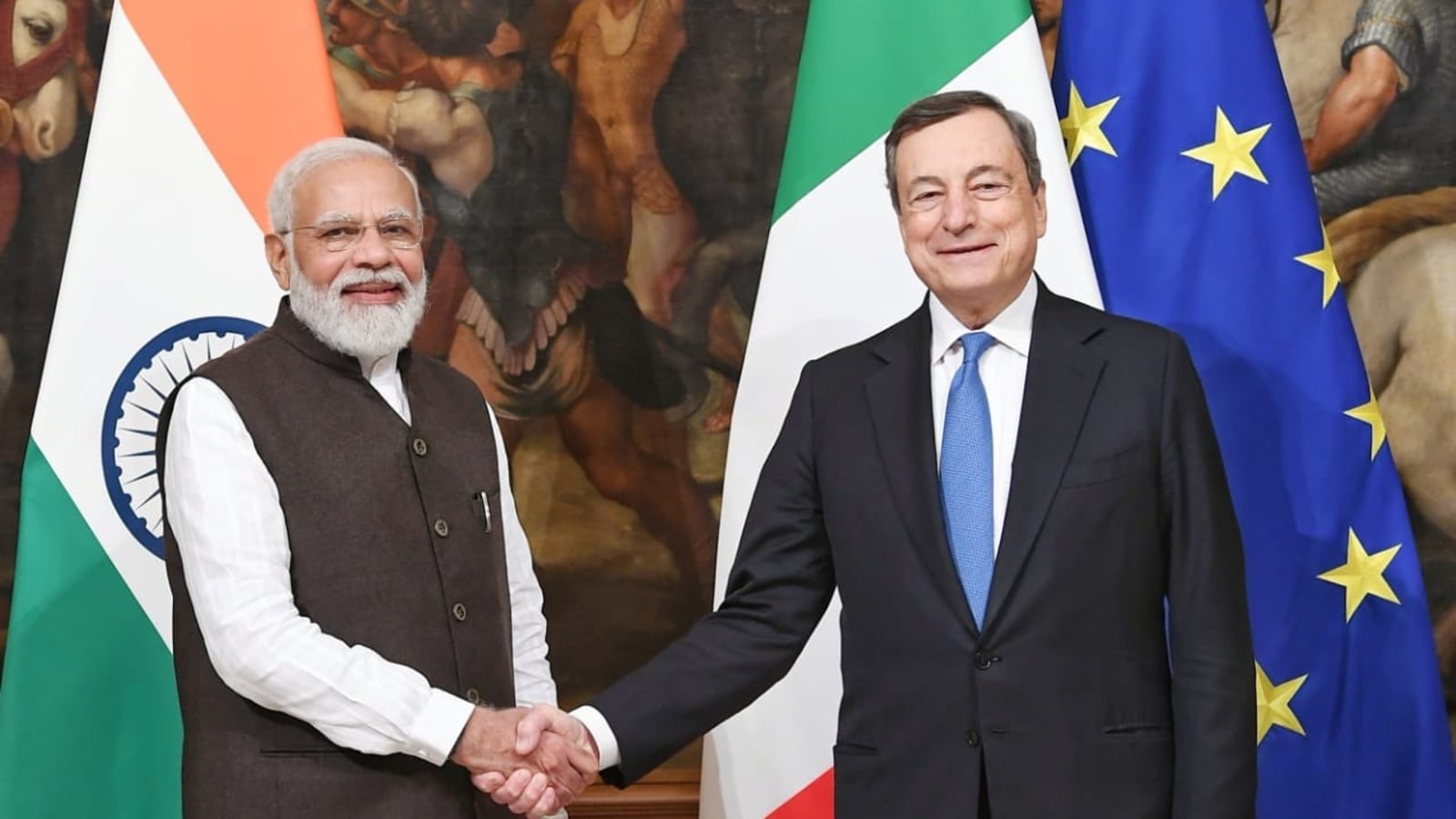 PM Modi, Draghi hold talks on ‘diversifying’ India-Italy ties on sidelines of G20 Summit | Latest News India