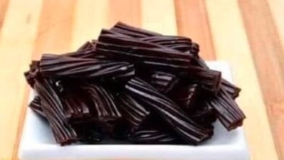 Black Licorice (Bad): This is a polarizing candy that people either love or hate. Reports suggest that this candy contains a chemical called Glycyrrhizin (also called glycyrrhizic acid) that has toxic effects on the body. (Instagram/@truemetalgrilling)