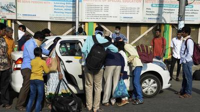 The Pune Bus and Cars Owners Association announced that fares charged by private bus and taxi owners for rentals would be hiked by between 12 and 15 per cent. (REPRESENTATIVE PHOTO)