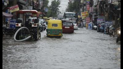 Once the drain is redeveloped, it will help solve waterlogging problems in Old Gurugram, especially in areas like Hero Honda, Umang Bharadwaj Chowk, Basai, sectors 9, 9A, and 10. (HT Archive) Once the drain is redeveloped, it will help solve waterlogging problems in Old Gurugram, especially in areas like Hero Honda, Umang Bharadwaj Chowk, Basai, sectors 9, 9A, and 10. (HT Archive)