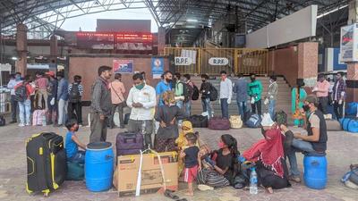 The two battery-operated vehicles at the Pune railway station has stopped ferrying passengers, leaving senior citizens and physically disabled passengers in a lurch. (HT FILE PHOTO)