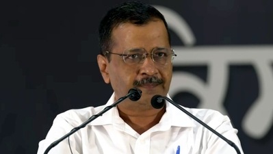 Arvind Kejriwal also accused other political parties of thinking about the traders and businessmen. (ANI Photo) (ANI ) Arvind Kejriwal also accused other political parties of thinking about the traders and businessmen. (ANI Photo) (ANI )