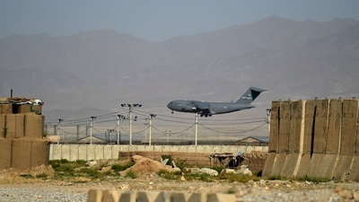 The Bagram airbase, some 50km north of Kabul, is seen in this file photo. (AFP File Photo) The Bagram airbase, some 50km north of Kabul, is seen in this file photo. (AFP File Photo)