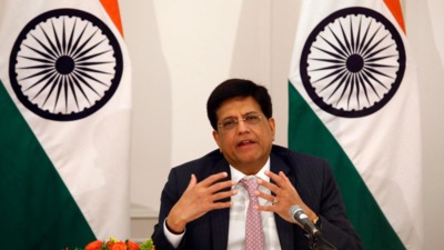 Goyal briefed the media about progress made during our meetings to finalise outcomes of the summit, in India’s interest & long-term growth. (@PiyushGoyal/Twitter) Goyal briefed the media about progress made during our meetings to finalise outcomes of the summit, in India’s interest & long-term growth. (@PiyushGoyal/Twitter)