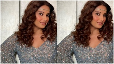 Bipasha further accessorised her look with multiple gold rings, gold bracelets and statement earrings. (Instagram/@bipashabasu) Bipasha further accessorised her look with multiple gold rings, gold bracelets and statement earrings. (Instagram/@bipashabasu)