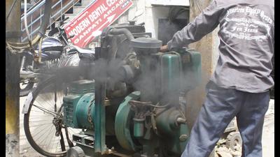 On October 1, the power department was directed to ensure uninterrupted electricity supply to minimise the use of diesel generator sets. (HT Archive) On October 1, the power department was directed to ensure uninterrupted electricity supply to minimise the use of diesel generator sets. (HT Archive)