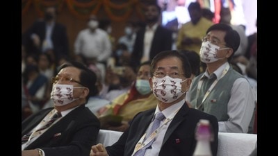 A Taiwanese delegation at the UP climate conclave. (HT photo) A Taiwanese delegation at the UP climate conclave. (HT photo)