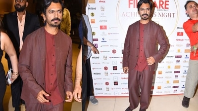 Nawazuddin Siddiqui was honoured with Excellence In Cinema award at the event. (Varinder Chawla) Nawazuddin Siddiqui was honoured with Excellence In Cinema award at the event. (Varinder Chawla)