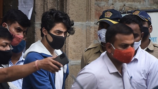 Aryan Khan, son of actor Shah Rukh Khan, his friend Arbaaz Merchant and model Munmun Dhamecha were granted bail by the Bombay high court.&nbsp;(PTI File Photo)