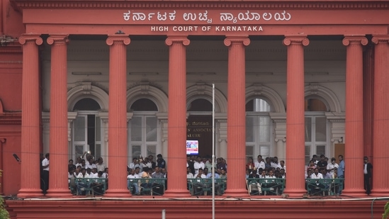 Karnataka high court, however, said it was not satisfied as to why any indulgence is to be granted. (Arijit Sen/HT Photo)