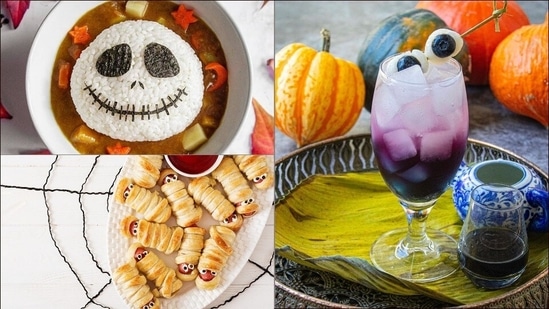 Halloween recipes: From Jack Skellington Curry to Witches' Brew, Sausage Mummies&nbsp;(Instagram/vickyskitchan/cookingwith_yui/certaintyhomeloans)