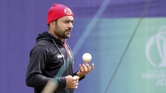 File image of Afghanistan captain Rashid Khan.(AP)